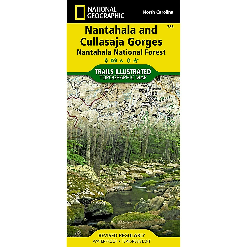 Nantahala and Cullasaja Gorges [Nantahala National Forest] Map