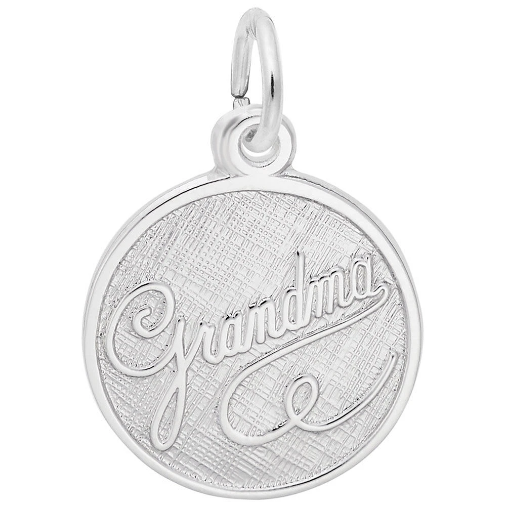 Grandma Charm in Sterling Silver