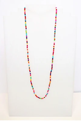 Multi-Color Howlite Mask Chain