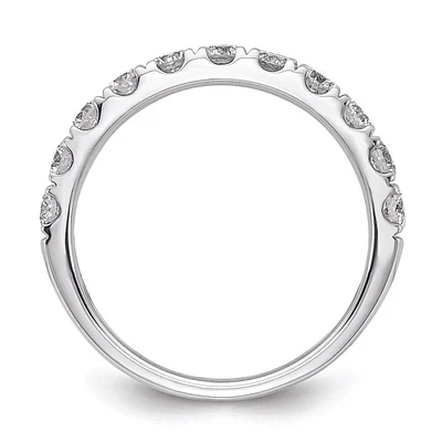 11-Stone Lab Grown 1ctw. Diamond Anniversary Band in 14k White Gold