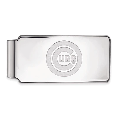 Chicago Cubs Sterling Silver Money Clip