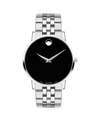 Movado Men's Black Dial Museum Classic Watch 0607199