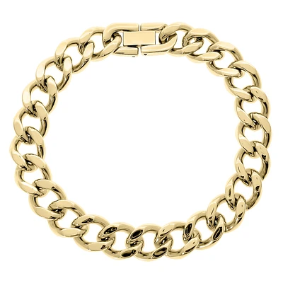 Men's Heavy Chunky Link 9" Bracelet in Stainless Steel