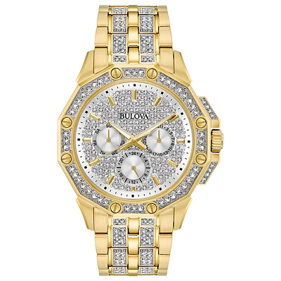 Bulova Men's Watch Crystal Collection 98C126