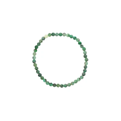 Emerald Beaded Bracelet