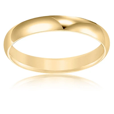 Men's Classic 3mm Wedding Band in 10k Gold