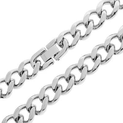 Men's Stainless Steel Chunky Chain Link Bracelet