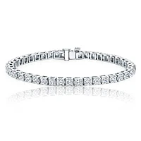 Diamond Tennis Bracelet in 14K White Gold