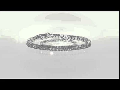 Diamond Tennis Bracelet 3ctw in Sterling Silver