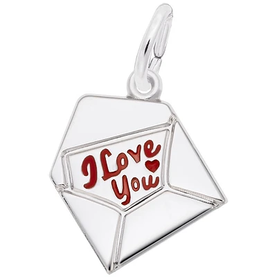 Love Letter Charm in 14k Gold