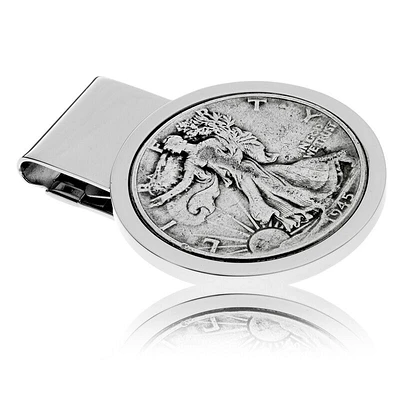 Liberty Half-Dollar Coin Money Clip