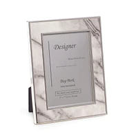 Marble Design 5x7 Picture Frame with Easel Back