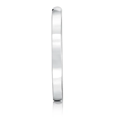 Ladies' Classic 2mm Wedding Band in 14k White Gold