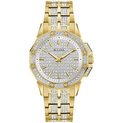 Bulova Ladies' Octava Crystal Watch 98L302