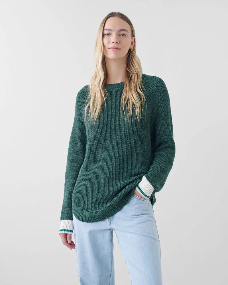 Roots Cabin Shaker Crew Sweater | Hillcrest Mall