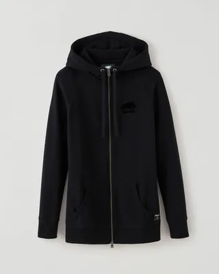 Organic Capri Full Zip Hoodie