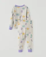 Toddler White Athletics Club PJ Set