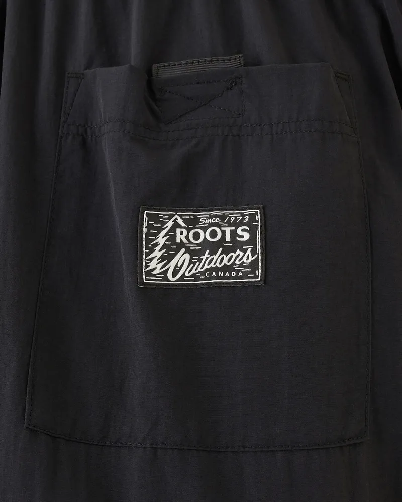 Roots | Pants & Jumpsuits | Roots Original Boyfriend Logo Sweat Pant Black  Pepper Size Small | Poshmark