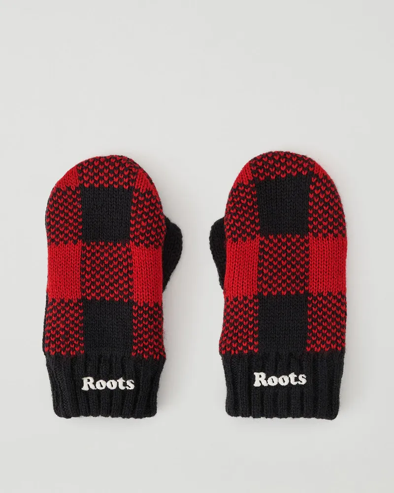 Toddler Park Plaid Mitten