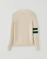 Athletics Club Crest Rib Cardigan