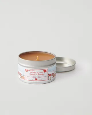 Maple Syrup Travel Candle