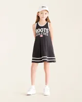 Roots Girl's Athletics Tank Dress in Black