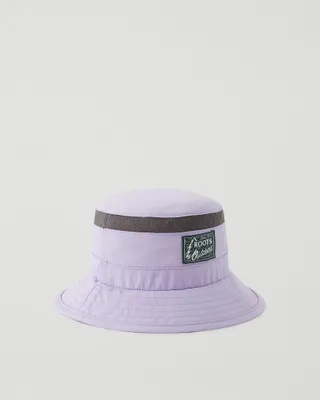 Roots Toddler Activity Bucket Hat in Lavender
