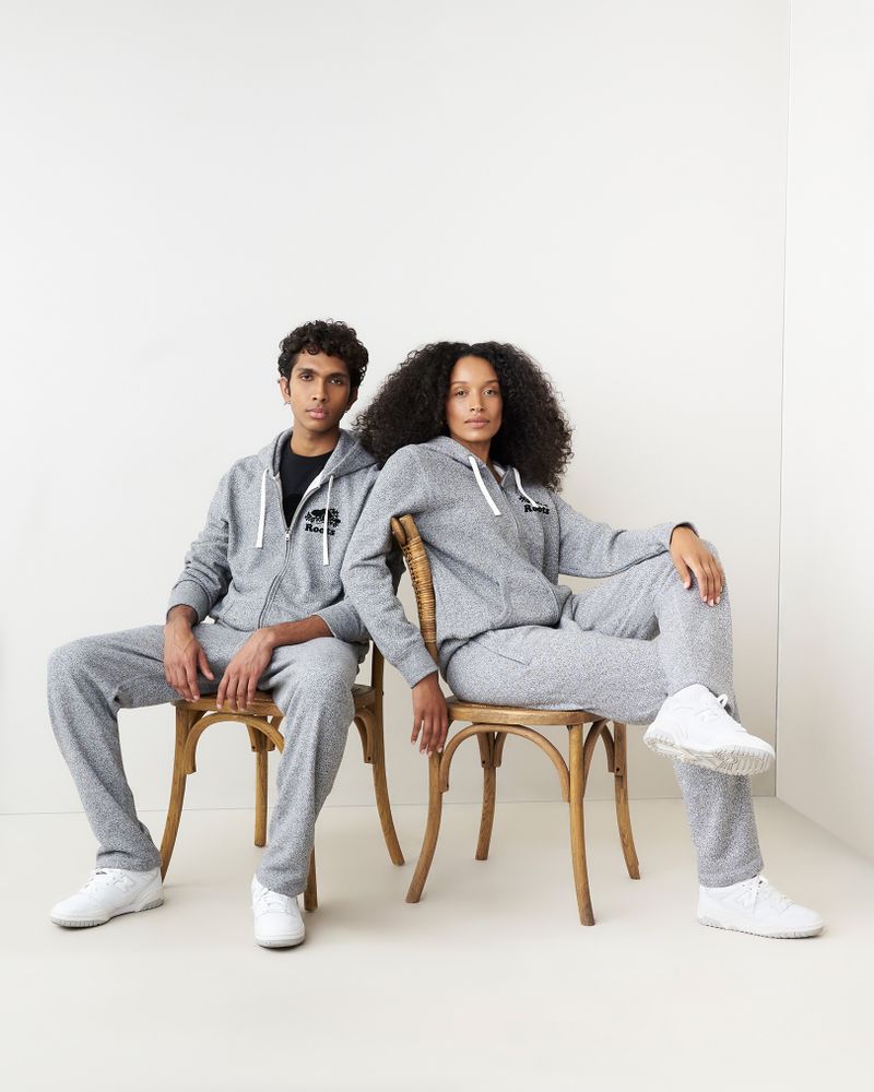 Roots Organic Heritage Sweatpant in Salt/Pepper