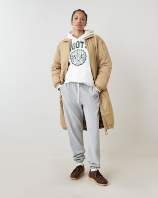 Roots Coaches Trench Jacket in Biscotti Tan