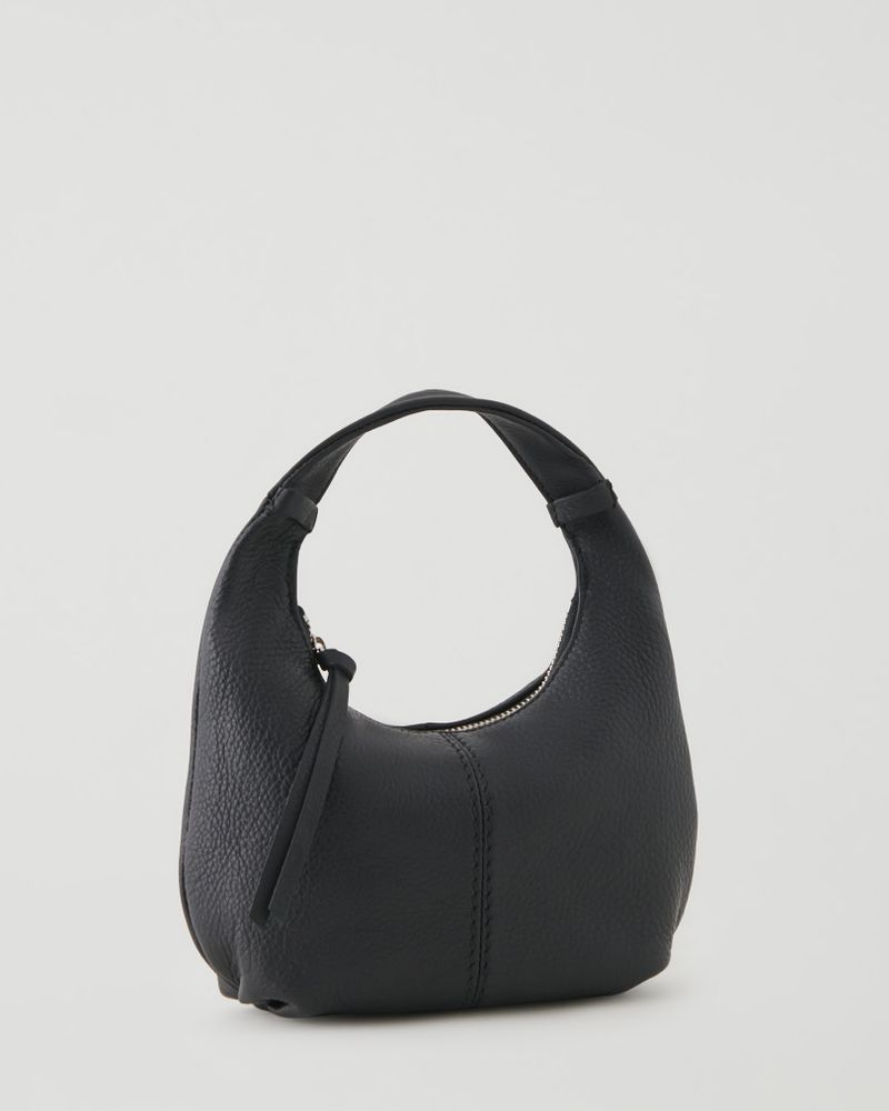 Roots Hobo Bag Cloud in Black