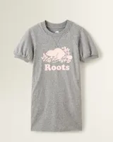 Roots Girl's Ellie Dress in Salt/Pepper