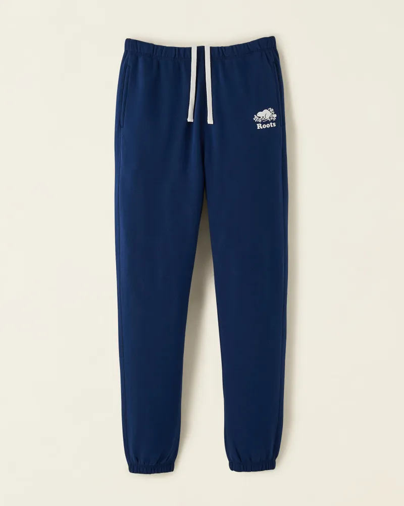 Slouchy High-Waisted Cinched Sweatpants