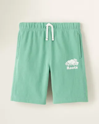 Roots Kids Original Short Pants in Malachite Green