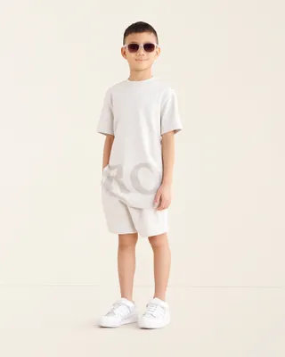 Roots Kids One Long T-Shirt in White Mix