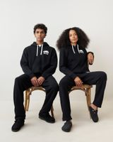 Roots Organic Original Full Zip Hoodie in Black