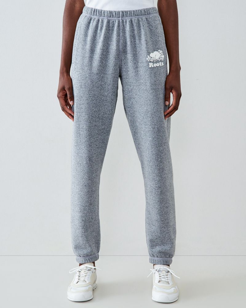 Roots Original Cozy Sweatpant in Salt/Pepper