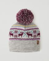 Roots Kid Winter Wonderland Toque Hat in Grey Mix