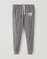 Roots Organic Original Slim Cuff Sweatpant Tall (32.5 Inch Inseam) in Salt/Pepper