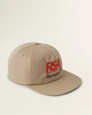 Roots RSA Cap Hat in Tan