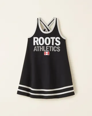 Roots Toddler Girl's Athletics Tank Dress in Black