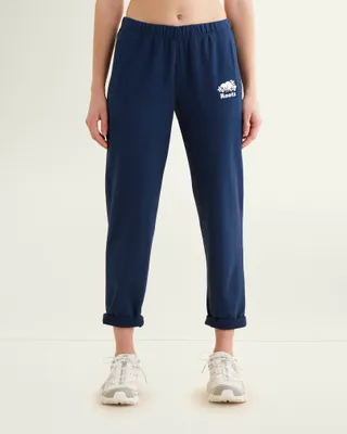 Roots Organic Easy Ankle Sweatpant in True Navy