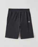 Roots Boy's Journey Essential Short in Charcoal Pepper