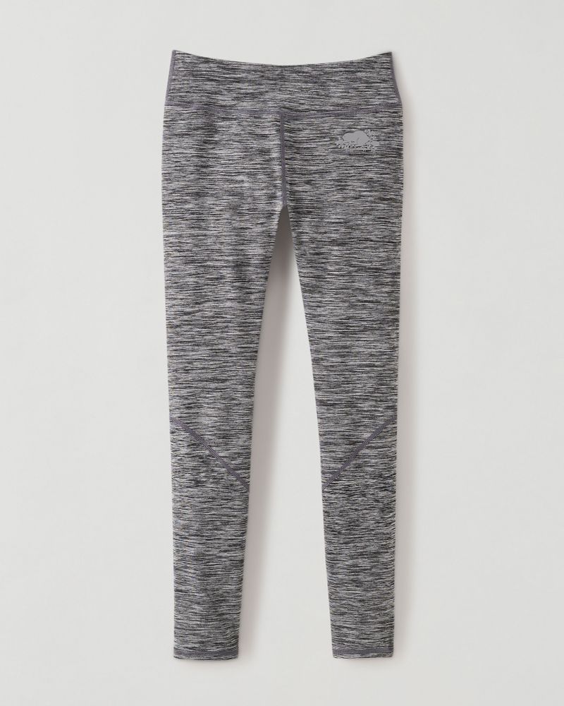 Roots Girl's Lola Journey Legging Pants in Salt/Pepper