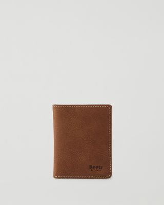 Roots Money Clip Bifold Tribe in Natural