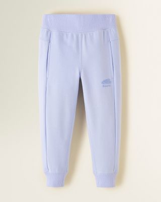 Roots Toddler Cozy Active Slim Sweatpant in Blue Lavender