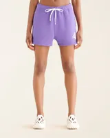Roots Beaver Canoe Sweat Short 3 Inch in Deep Violet