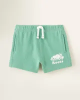 Roots Baby Original Short in Malachite Green