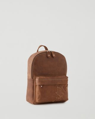 Roots Maple Leaf Backpack Tribe in Natural