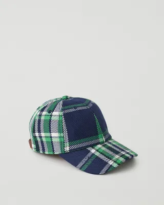 Roots Cypress Twill Baseball Cap Hat in Navy Blazer