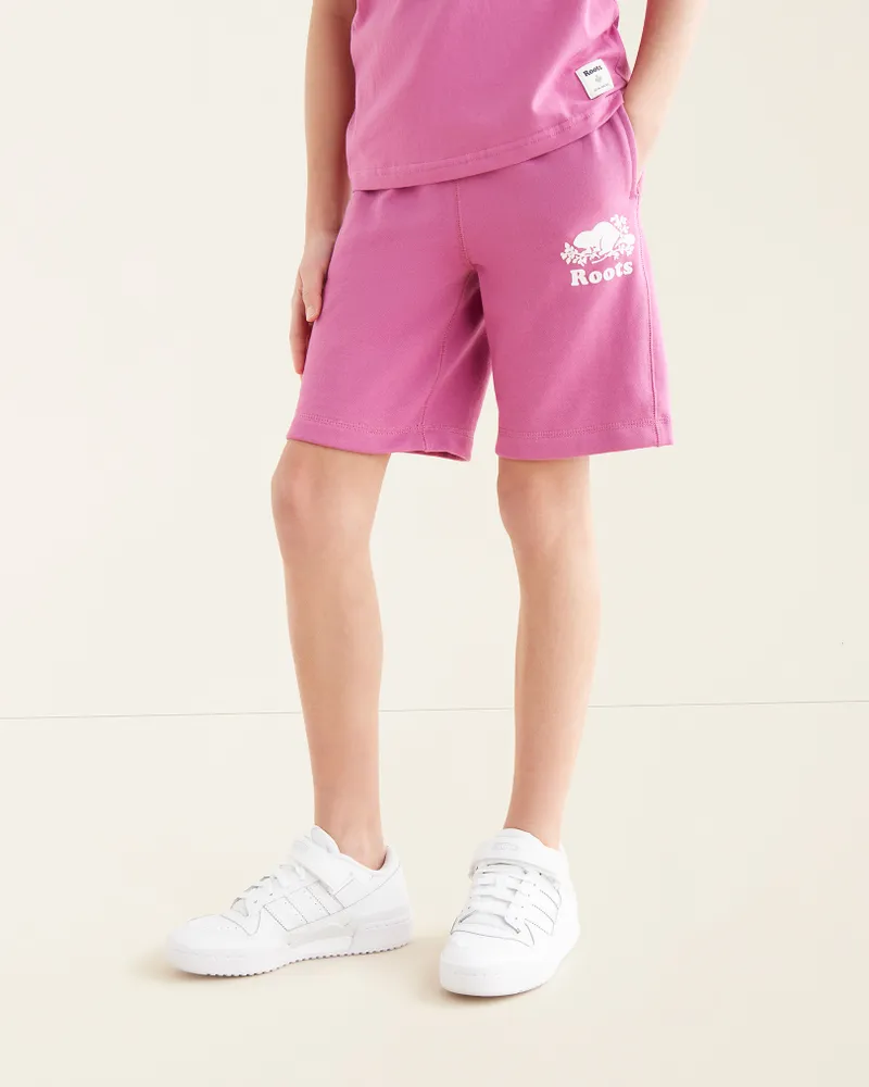 Roots Kids Original Short Pants in Meadow Mauve